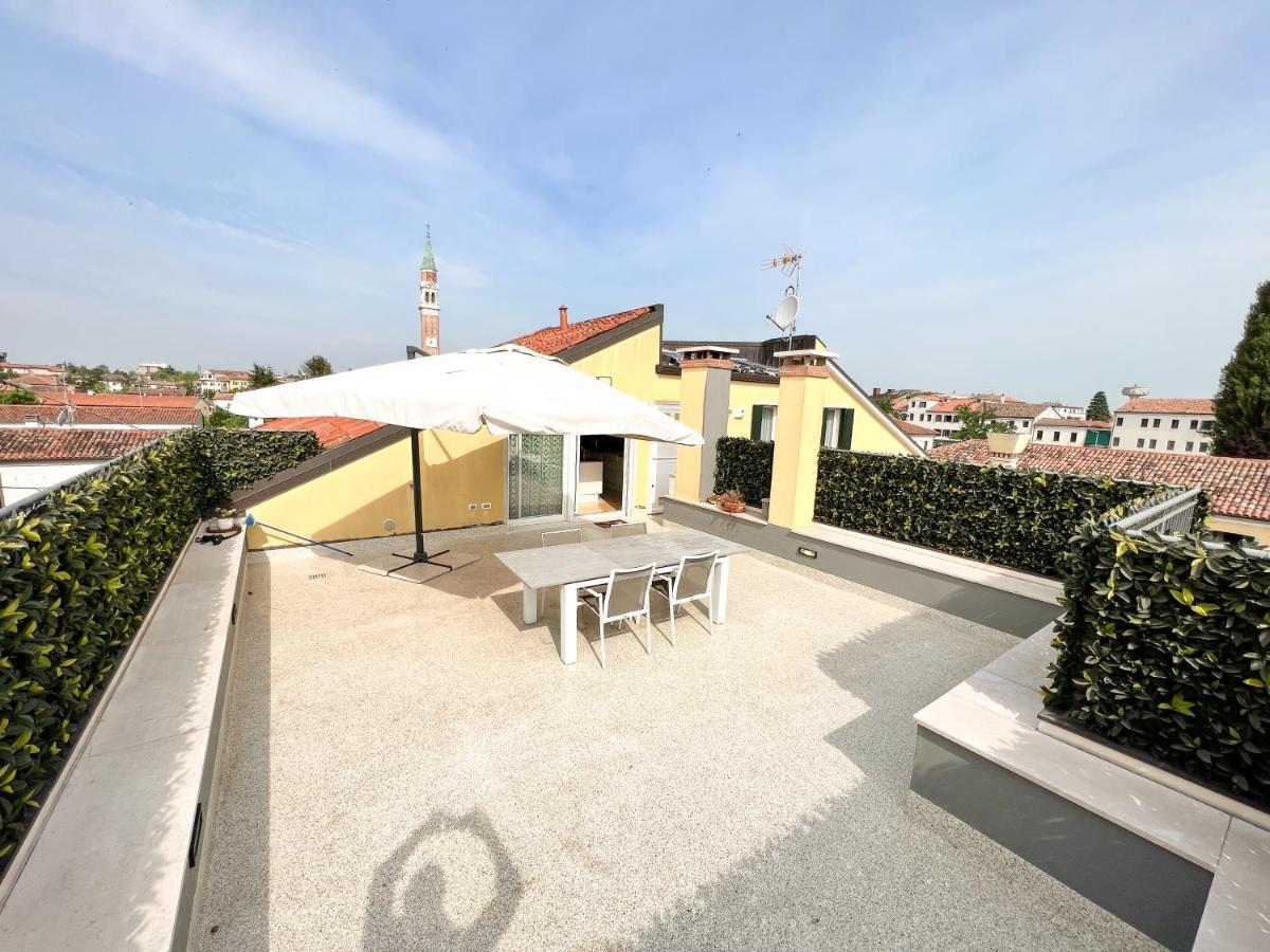 돌로 Erman House Mansarda Sulla Riviera Del Brenta Venezia 아파트 외부 사진
